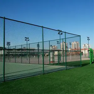 网球场场地围护网 足球场的围网 学校篮球场护栏网