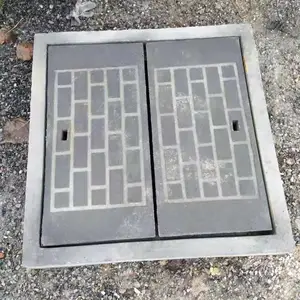 辽宁大连砼重型井盖双算平篦式雨水篦子生产厂家