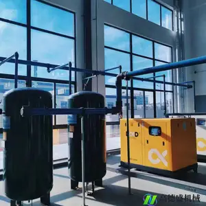 空压机管道安装 压缩空气铝合金材质 不锈钢管路设计施工压缩空气管
