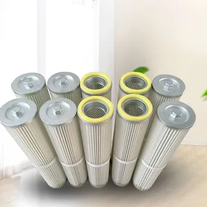150x660内螺纹钻机除尘滤筒 不锈钢材质 防油防水 支持定做(鑫科)