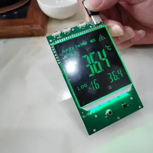 定制挂壁蓝牙智能红外线额温枪液晶屏定制测温仪显示屏