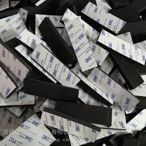 硕工供应黑色EVA泡棉 防火防震泡棉胶垫 eva自沾胶垫模切