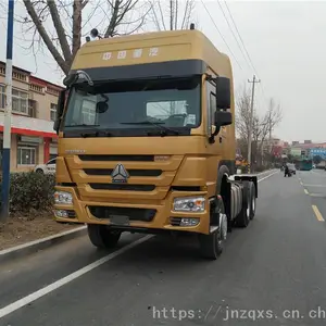 出口帕劳430马力豪沃双驱牵引车FOB价格