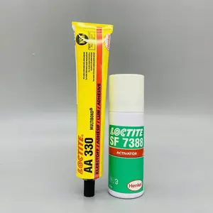 乐泰 AA330结构胶 高粘度防水胶 粗糙多孔表面快干胶 单组份工业胶50ml
