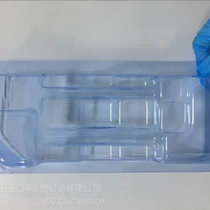 一次性医用无菌硬吸塑包装 医用PETG无菌硬吸塑盒 无菌医用吸塑盒