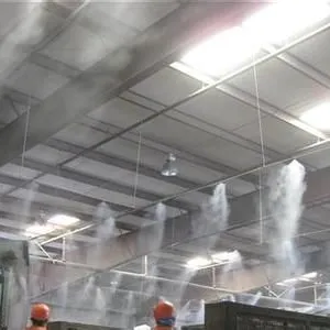 东佳强专业钢架厂房屋顶喷水降温工程