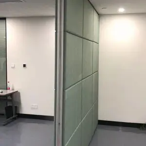 供应韶关市***酒店宴会厅隔断折叠门办公室玻璃隔断墙软包隔断