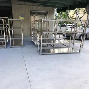 304不锈钢货架JH-BXGHJ04家辉不锈钢电池架分类