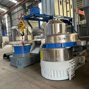 生物质颗粒机全套设备 大型杂木屑锯末制粒机 立式环模新型机器