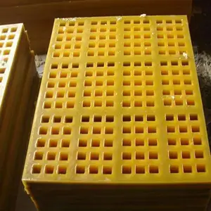 睿安 聚氨酯筛板生产厂家 高耐磨聚氨酯筛网 方孔筛板