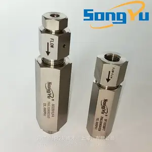 不锈钢焊接式高压单向阀 气体专用外螺纹高压单厂家直销