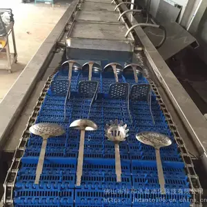 餐具除油除蜡防刮花超声波清洗线,佳和达自动化清洗设备
