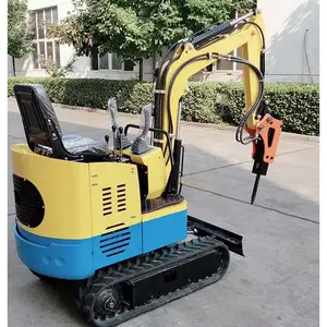 小挖掘机厂家锂电池小型挖掘机 道路建设建筑果园履带小挖掘机