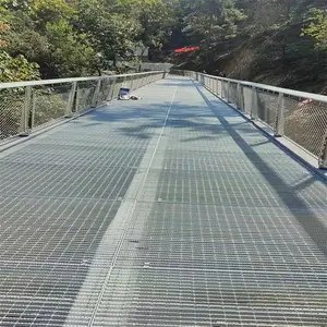 中实 镀锌沟盖板 钢格板 平台格栅 可定制