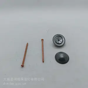 镀铜船用碰钉 船舶保温碰钉 船舱管道设备保温固定件