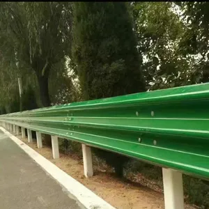 中山道路波形护栏 城市道路中央分隔护栏 镀锌板护栏 盘山公路防撞栏
