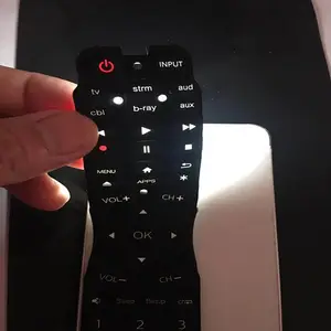 多媒体遥控器导电胶 激光镭雕硅胶按键