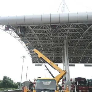 常州启航机械21米路灯车_园林21米路灯车市场出租