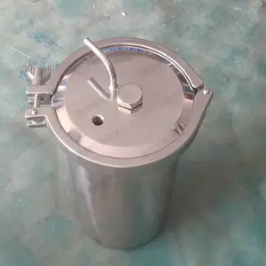 不锈钢真空补料,取样可移动实验用周转瓶,补料瓶