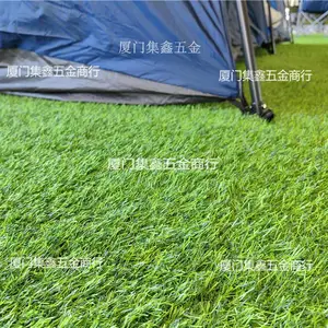 厦门绿草皮 仿真草坪地毯 人工假草皮绿色绿植 工地围挡装饰铺地垫