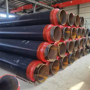 DN800发泡式防腐聚氨酯保温管，小区热水聚氨酯保温管