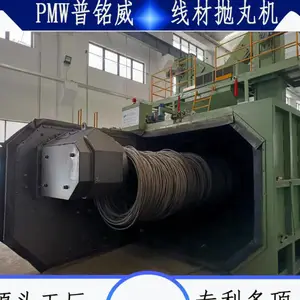 经济环保型 盘圆线材抛丸机 抛打盘圆表面干净 抛丸机厂家