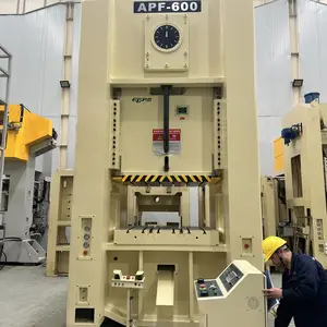 易锻龙门式冲床APF-600T闭式门型单曲轴冲床!