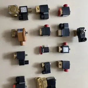 ZRJD品牌空压机螺杆机进气阀电磁阀220V法兰连接