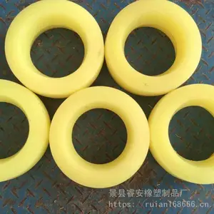睿安 厂家供应矿用滚轮罐耳 聚氨酯罐耳胶圈 煤矿提升机罐耳 绞车密封圈
