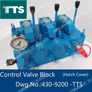 TTS 舱盖控制阀Dwg.No.430-9200 CONTROL BLOCK
