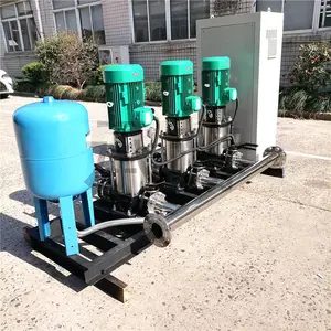 ����wiloˮ��15kw�޸�ѹ������ѹϵͳ����������plc��ѹ���ұ�Ƶ��ˮ���豸