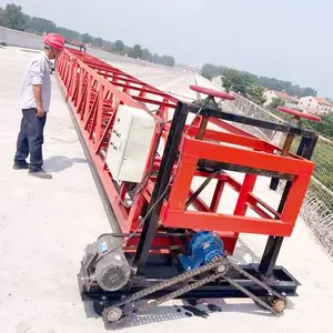 三辊轴摊铺机 框架振动梁 混泥土整平机 219钢管路面四滚轴