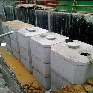 模块化粪池水泥制品 预制成品消防水池 钢筋混凝土蓄水池厂家