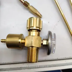 58-3 全铜型 氧气阀 焊具工具 压力表减压阀 氧气阀门 高压阀 焊具阀门