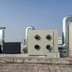 UV漆有机废气处理 水喷淋+生物滴滤+活性炭吸附法