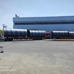仙桃国标螺旋钢管生产厂家加工DN2020*1涂塑钢管TPEP环氧粉钢管