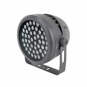 LED竹节抱柱灯单色七彩景观抱柱灯外控DMX512投光灯RGB抱箍照树灯