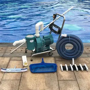 海豚游泳池全自动吸污机水下清洁机器人可爬墙池底清扫吸尘器水龟