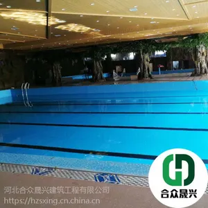 河北筑迪 泳池胶膜 pvc防水装饰胶膜厂家直销