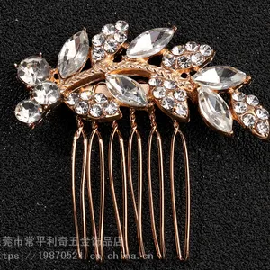 广东东莞厂家订制高档合金镶钻,滴油,电镀发簪