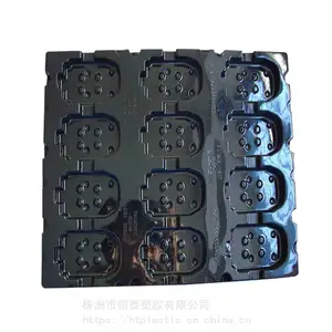 一次性汽车零部件吸塑内托 电机 模组 围板箱 厚片固定吸塑盘 定制