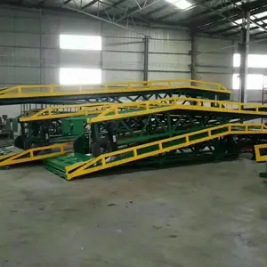 高效移动式登车桥_鸿力机械10吨仓库周转用登车桥_液压登车桥报价