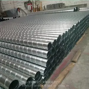 车间厂房排烟管白铁皮通风管道排气除尘风管加工厂家