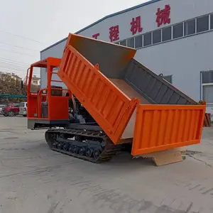 农用搬运履带车 混凝土***车 5吨钢制履带运输车