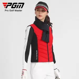 PGM秋冬*** 高尔夫女士羽绒马甲 防风保暖时尚运动golf上衣