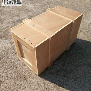 华尔木业木箱包装定做可拆卸木箱 甘井子胶合板木箱生产厂家