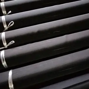 60目黑色防水网布 80目涤纶防水网纱 100目黑色涤纶网纱