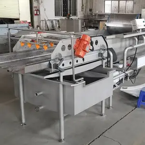 ȫ�Զ��߲���ϴ�� Ԥ�Ʋ˼ӹ��豸 �������������ˮ��ϴ�˻�