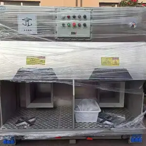 湿式环保除尘打磨台低工位管件内抛专用机单人