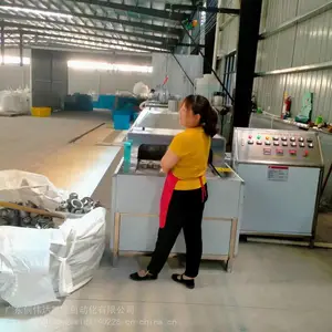佛山卫浴配件地漏高压喷淋清洗烘干机 不锈钢地漏清洗设备